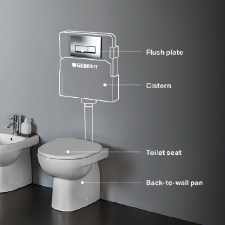 118350211 - Geberit Selnova Back to Wall WC Bundle - 118350211 - Coa Living