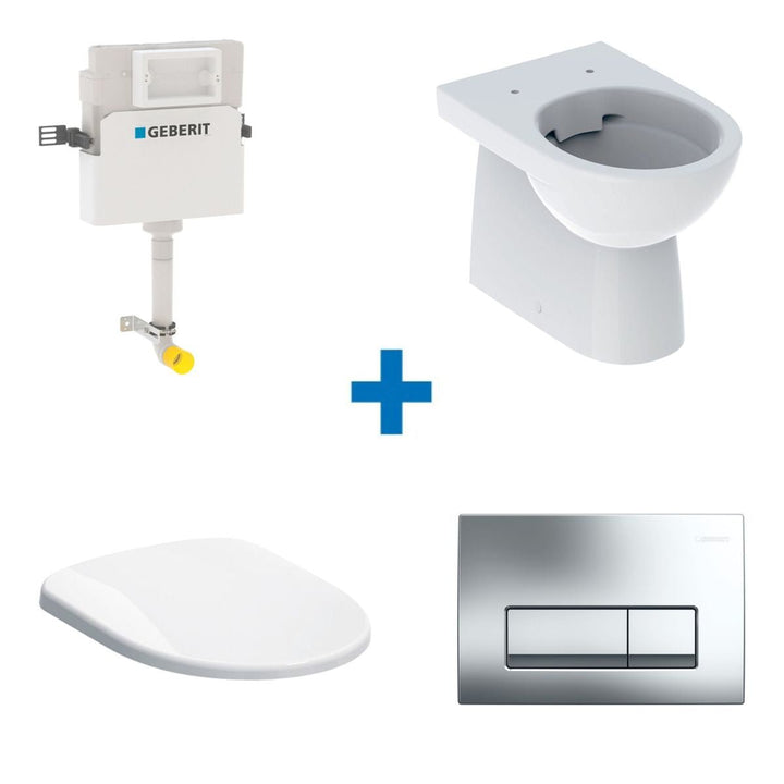 118350211 - Geberit Selnova Back to Wall WC Bundle - 118350211 - Coa Living