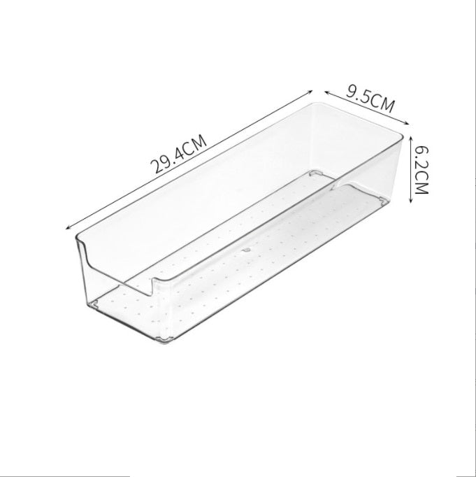 14:1052#large-Long box - Clear Plastic Organisation Boxes - Coa Living