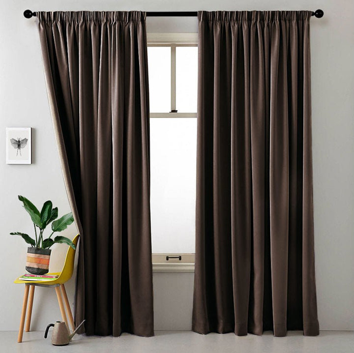 14:173#Coffee;5:200008330#W100x250cm 1pc;926:200011761#1.Rod Pocket - Kattegat Modern Curtains with Rail Fastening Options in Warm Neutrals - Coa Living