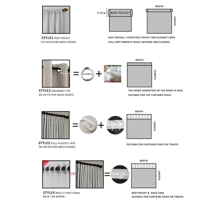 14:173#Coffee;5:200008330#W100x250cm 1pc;926:200011761#1.Rod Pocket - Kattegat Modern Curtains with Rail Fastening Options in Warm Neutrals - Coa Living