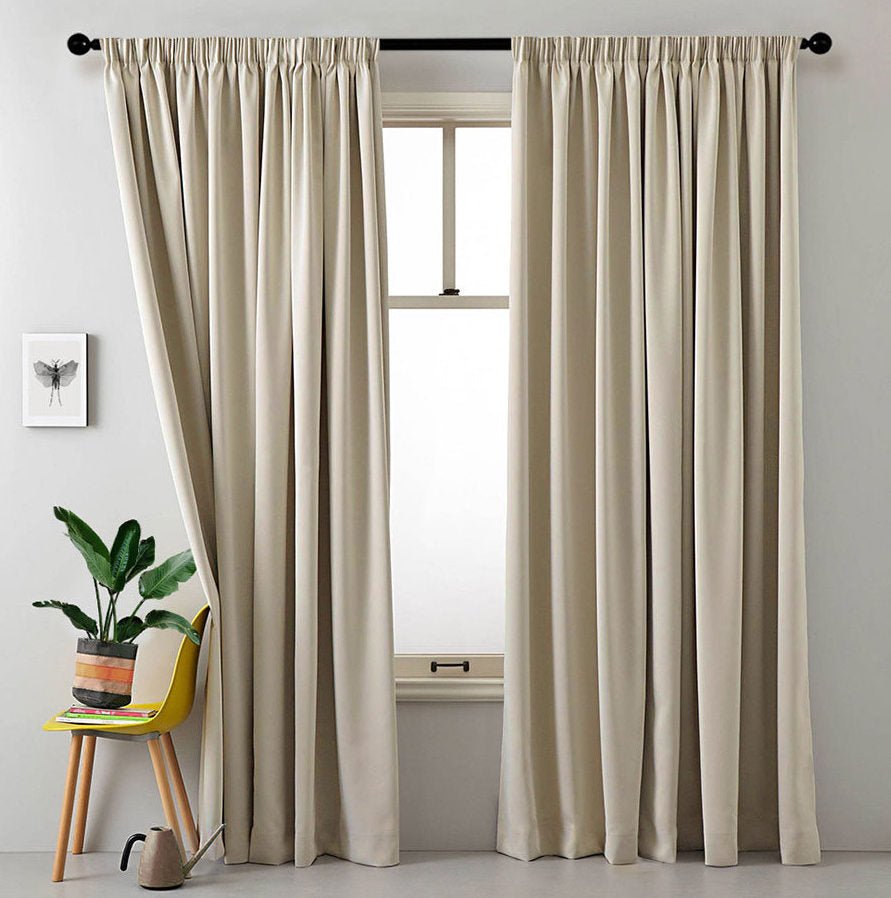 14:175#Beige;5:200008330#W100x250cm 1pc;926:200011761#1.Rod Pocket - Kattegat Modern Curtains with Rail Fastening Options in Warm Neutrals - Coa Living