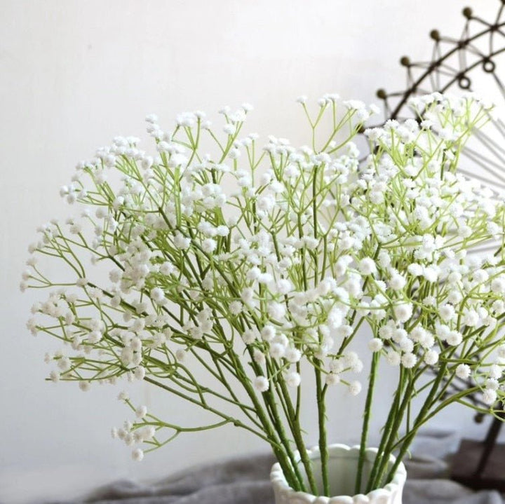 14:202888825#1 - Artificial Silk Large Gypsophila Stem Bouquet - Coa Living