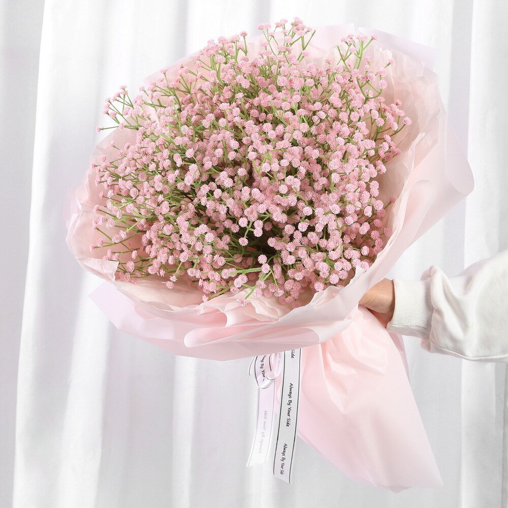 14:202888825#1 - Artificial Silk Large Gypsophila Stem Bouquet - Coa Living