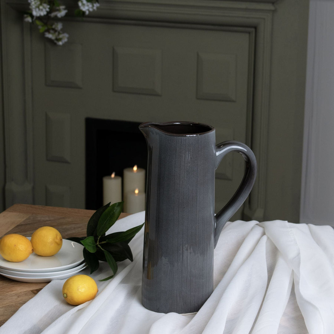 17767 - Grey Ceramic Display Jug - Coa Living