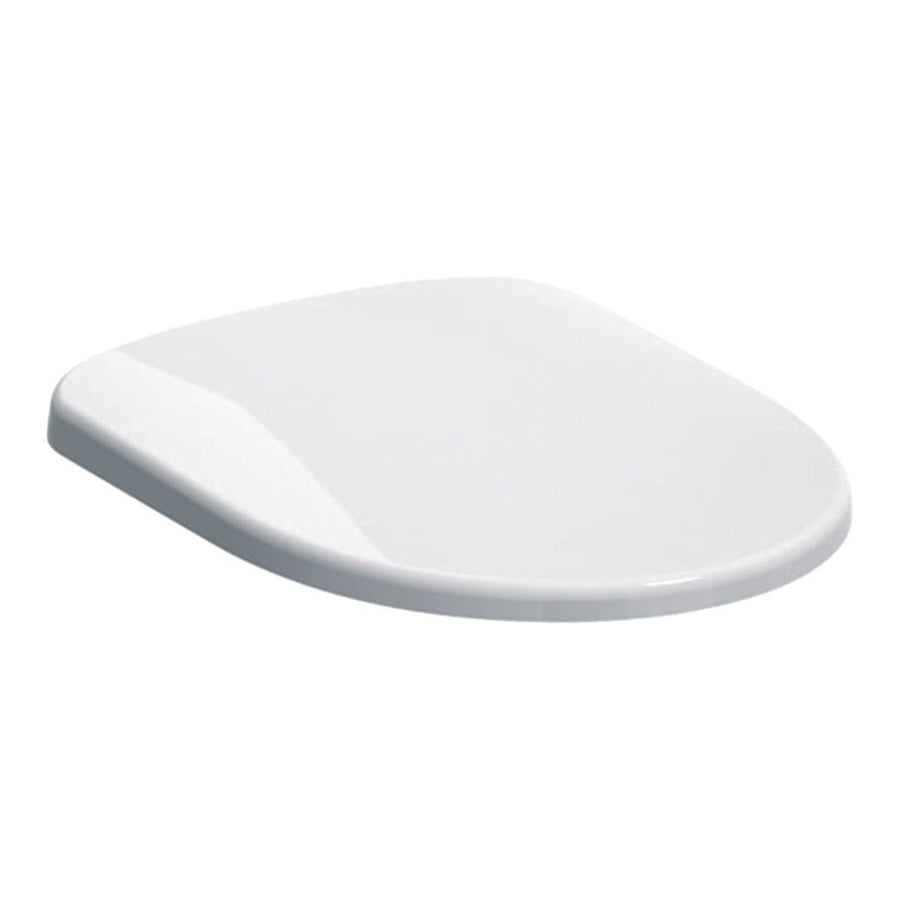 500.335.01.1 - Geberit Selnova Replacement Soft Close Toilet Seat with Quick Release Hinges in White - 500.335.01.1 - Coa Living