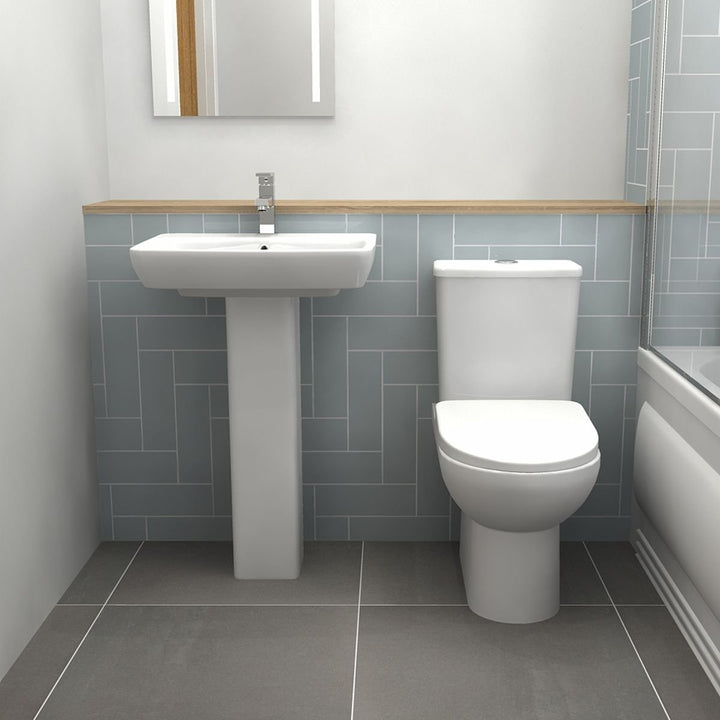 501754006 - Geberit Selnova Closed Coupled WC Pack in White - 501754006 - Coa Living