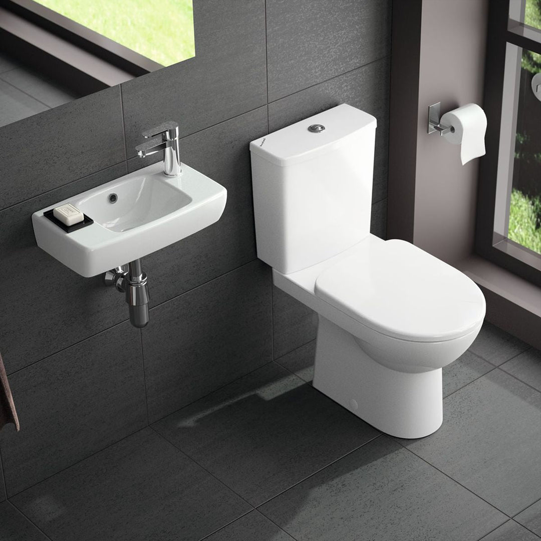 501754006 - Geberit Selnova Closed Coupled WC Pack in White - 501754006 - Coa Living