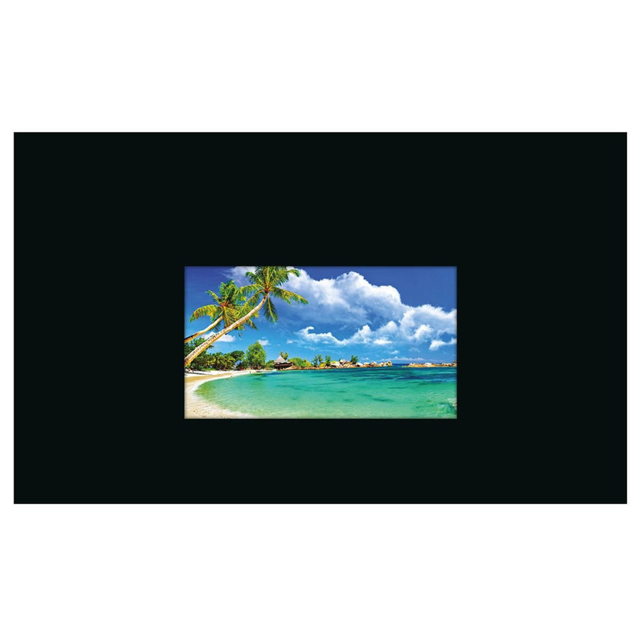 AL-22SB11067BL - Aquavision Alpha 22" Complete Splashback TV 1100 x 670mm with Black Coloured Glass - Coa Living