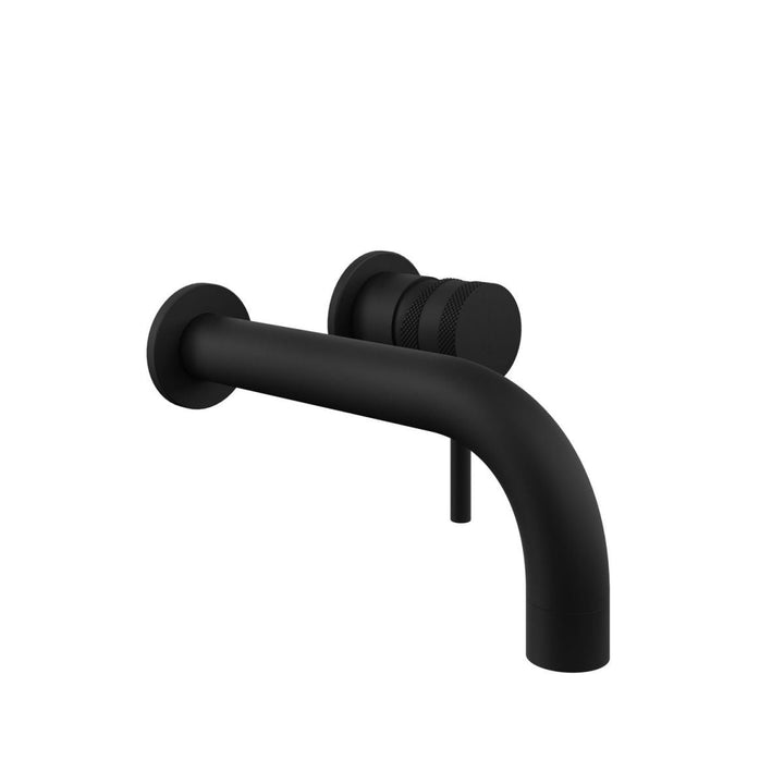 AM00047 - Amara Runswick Wall Mounted Mixer Tap in Matt Black - Coa Living