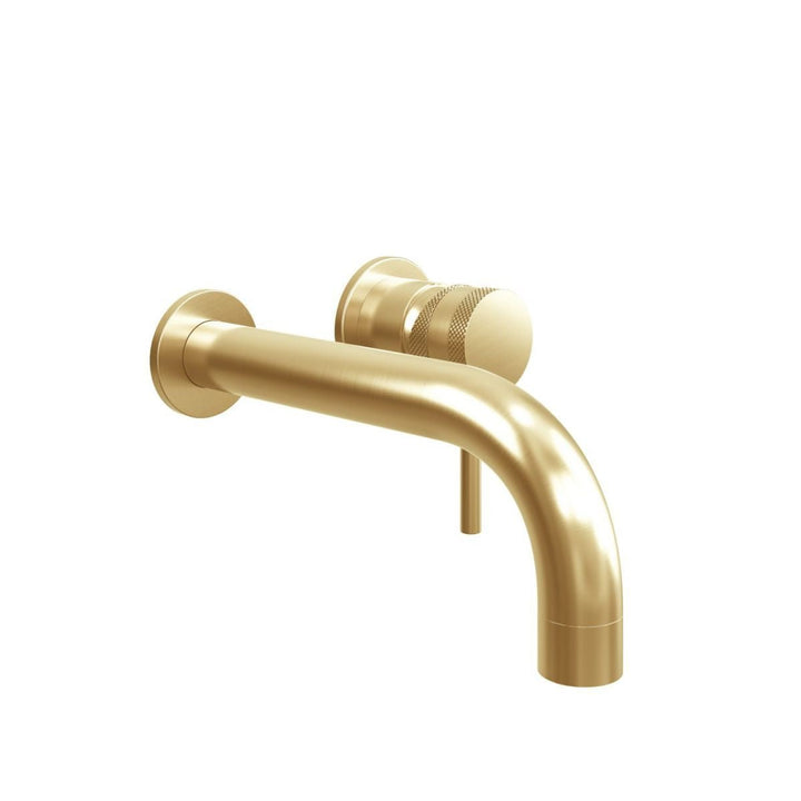 AM00060 - Amara Runswick Wall Mounted Mixer Tap in Brushed Brass - Coa Living