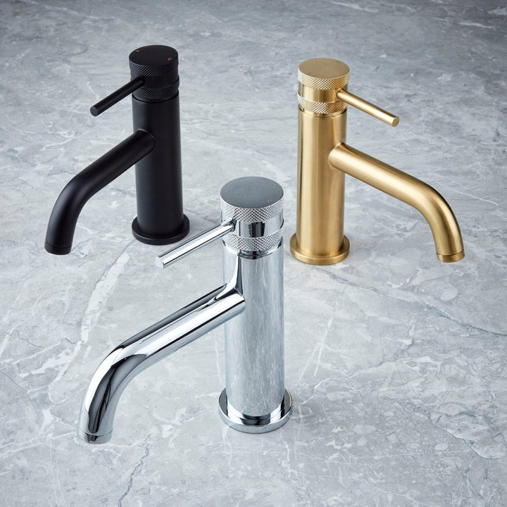 AM00073 - Amara Runswick Mono Basin Mixer Tap in Matt Black - Coa Living