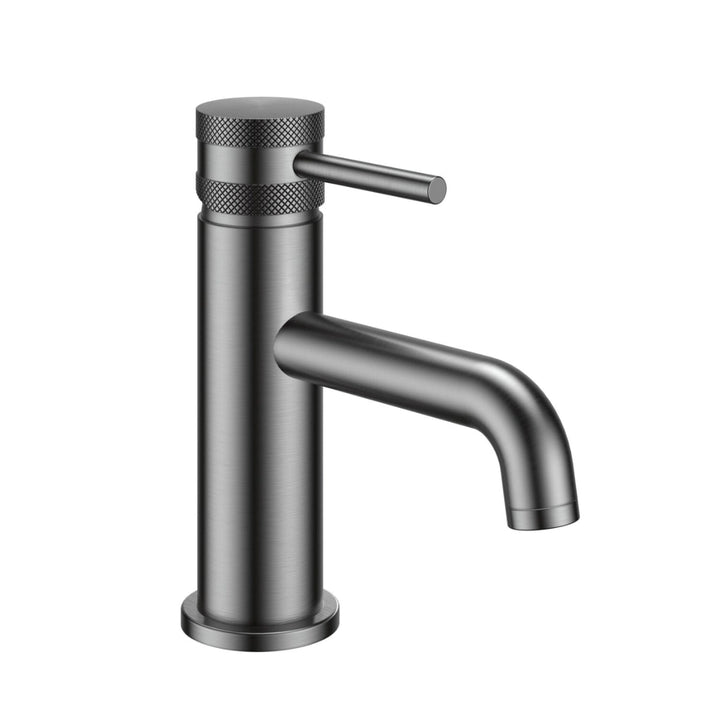 AM00479 - Amara Runswick Mono Basin Mixer Tap in Gunmetal - Coa Living