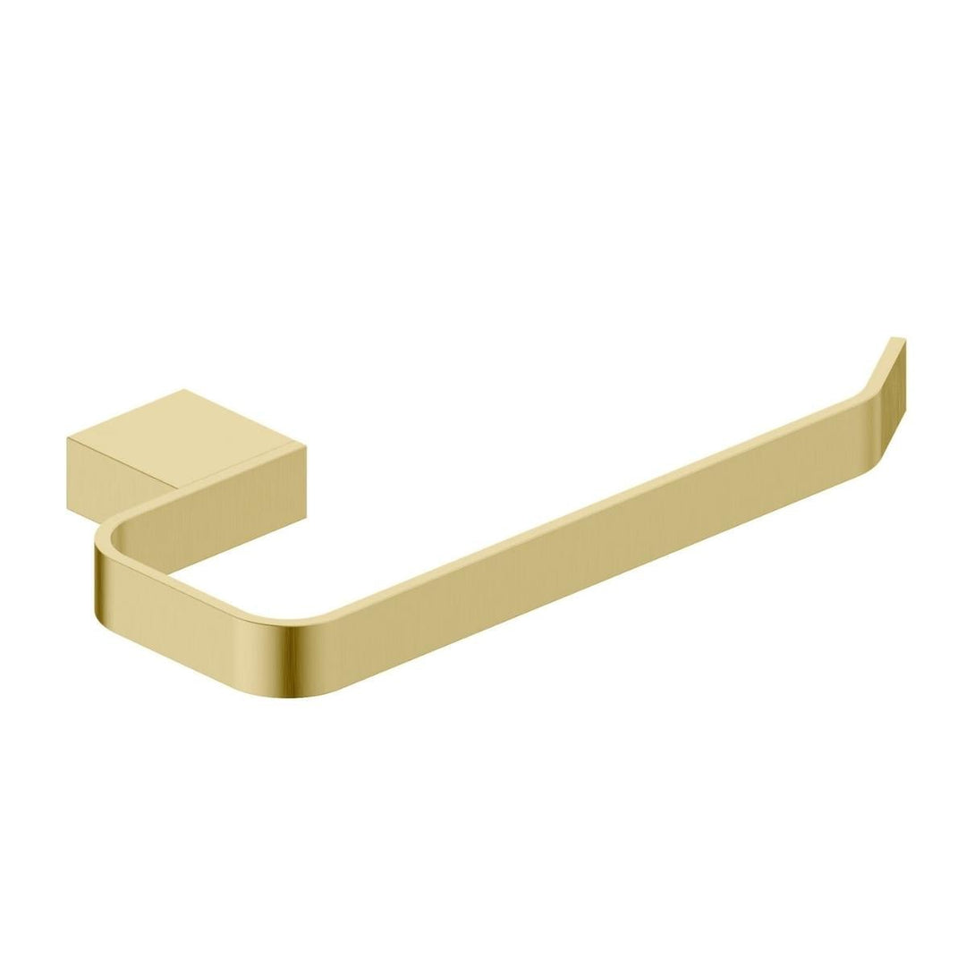 AM00575 - Amara Hawes Wall Mounted Towel Ring in Brushed Brass - Coa Living