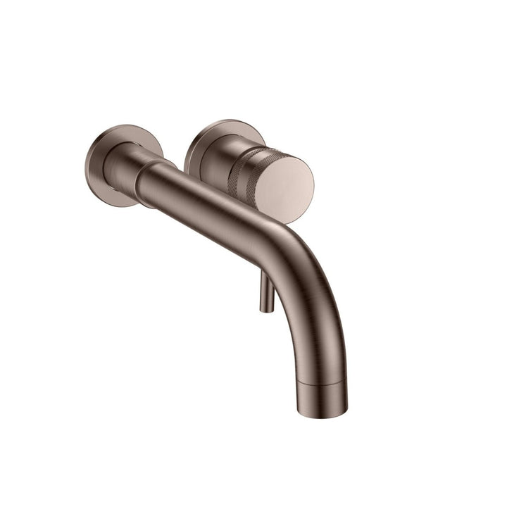 AM00588 - Amara Runswick Wall Mounted Mixer Tap in Brushed Bronze - Coa Living