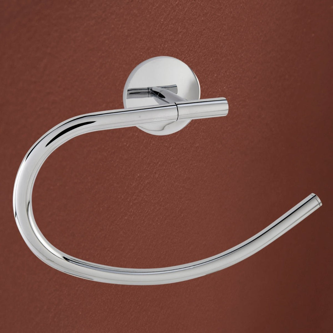 AM00608 - Amara Richmond Wall Mounted Towel Ring in Chrome - Coa Living