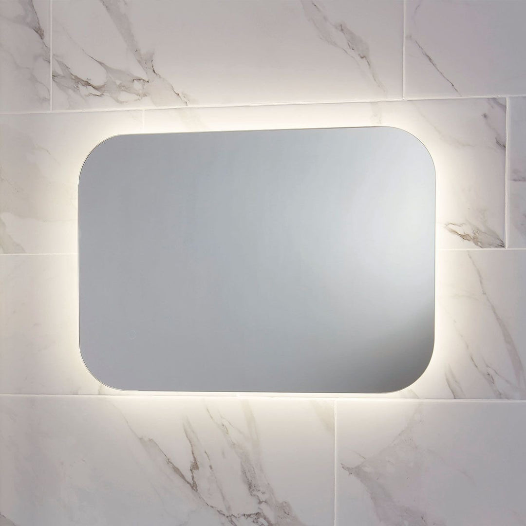 AM00726 - Amara Bedale LED Mirror with Demister Pad and Shaver Socket - Coa Living