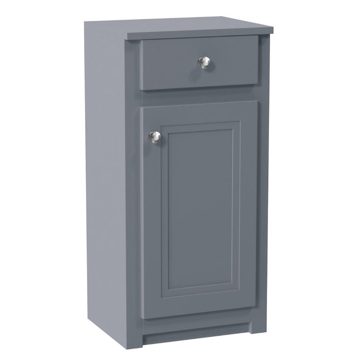 AM00799 - Amara Burnsall 400mm Side Unit in Silk Stone Grey - Coa Living