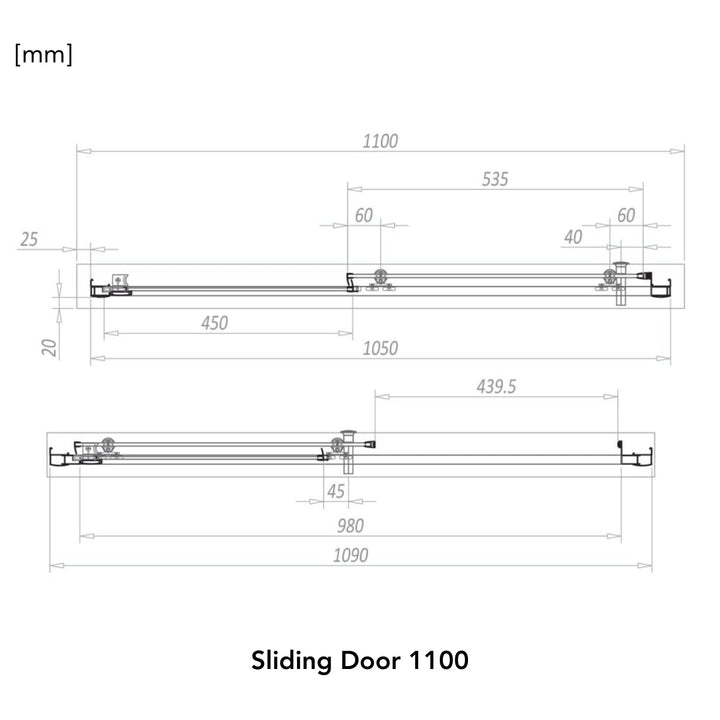 '- Amara Levisham Sliding Shower Door in Chrome - Coa Living