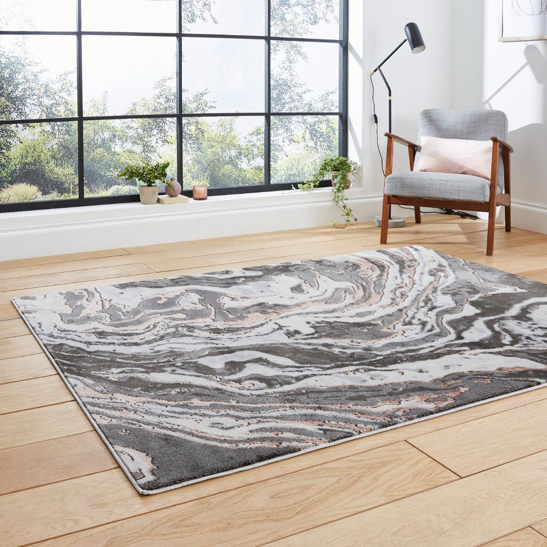 APOGR584GRYRSE1217 - Apollo GR584 Woven High Density Rug - Coa Living