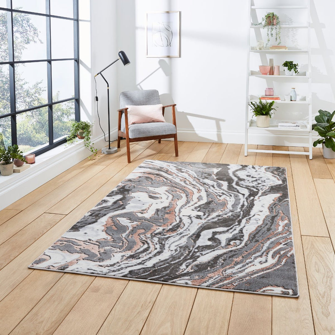 APOGR584GRYRSE1217 - Apollo GR584 Woven High Density Rug - Coa Living