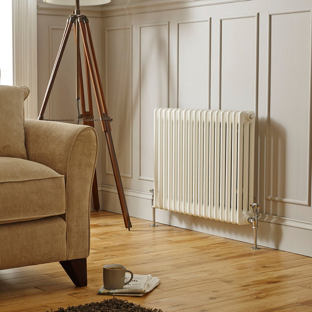 AST00103 - Astrala Oreto Horizontal Column Radiator in White - Coa Living