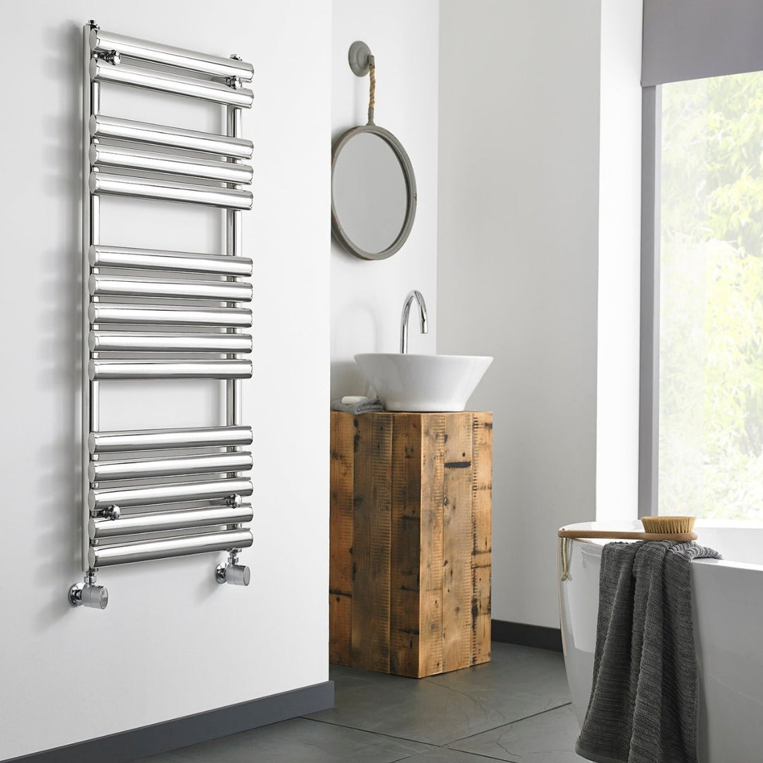 AST00326 - Astrala Crati Towel Radiator in Stainless Steel - Coa Living