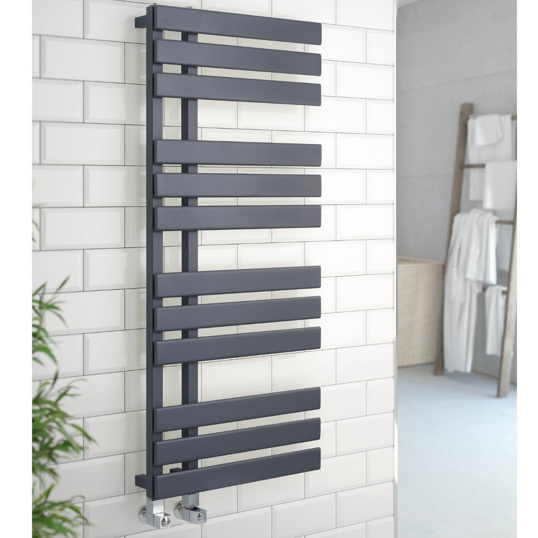 AST00339 - Astrala Mazaro Towel Radiator in Anthracite - Coa Living