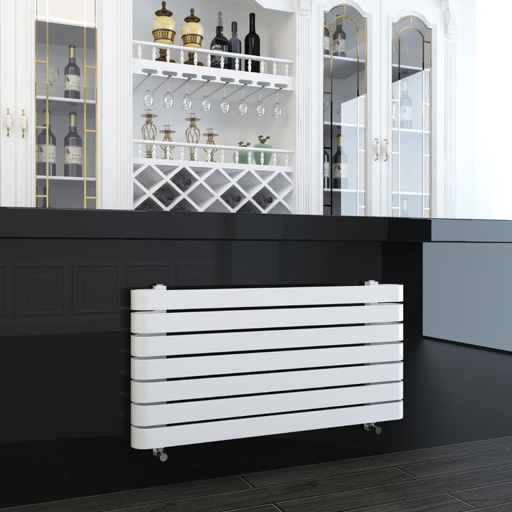 AST00346 - Astrala Ticino Horizontal Radiator in White - Coa Living