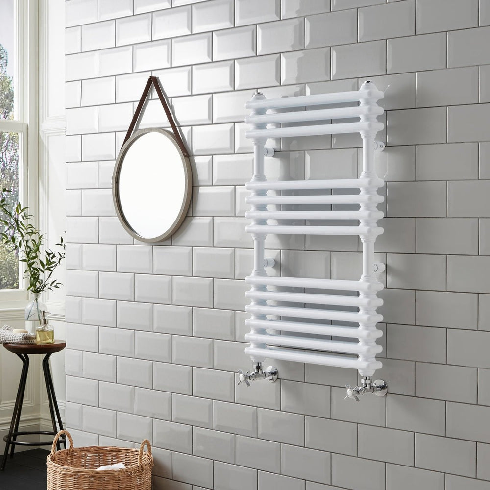 AST00350 - Astrala Ofanto Towel Radiator in White - Coa Living