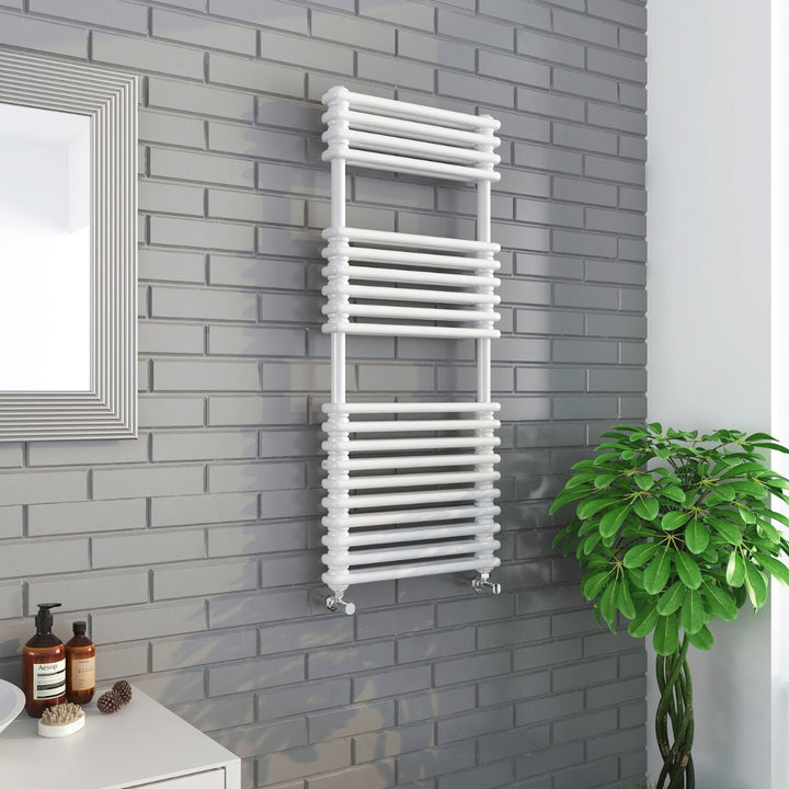 AST00351 - Astrala Ofanto Towel Radiator in White - Coa Living