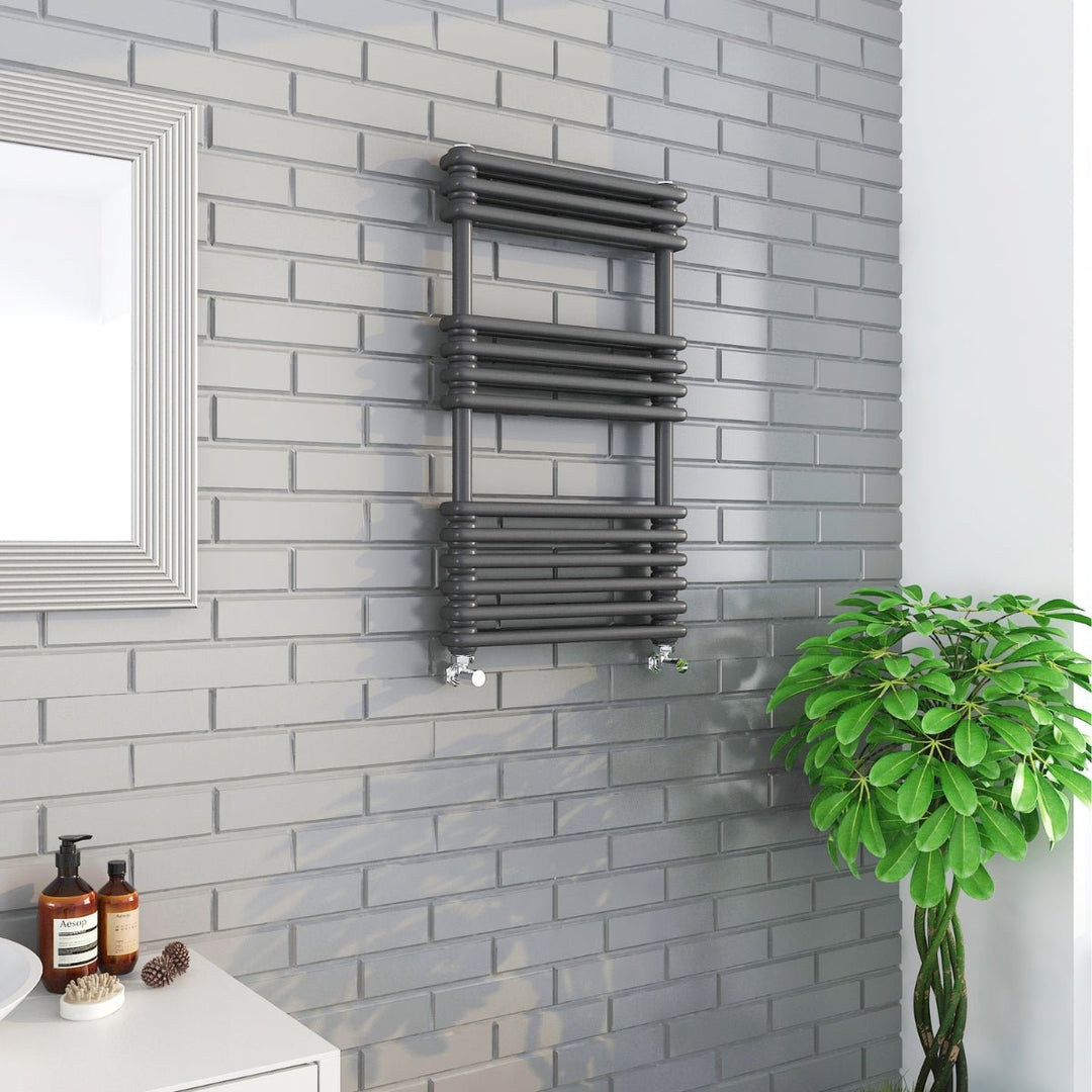 AST00352 - Astrala Ofanto Towel Radiator in Anthracite - Coa Living