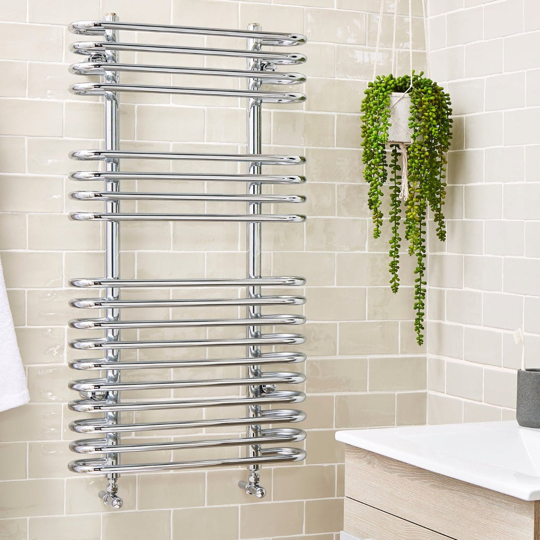 AST00354 - Astrala Piota Towel Radiator in Chrome - Coa Living