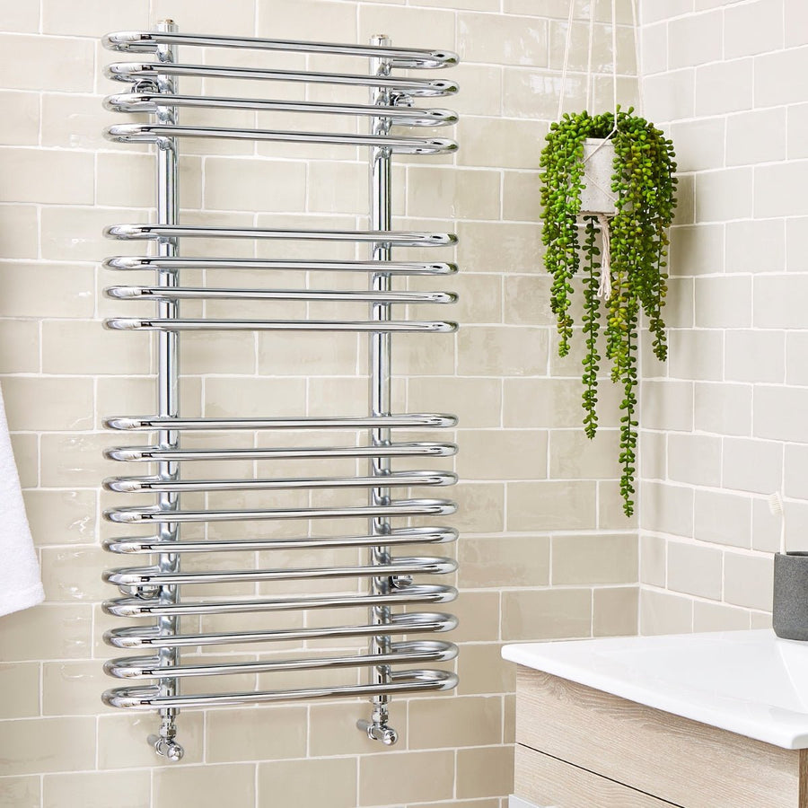 AST00354 - Astrala Piota Towel Radiator in Chrome - Coa Living