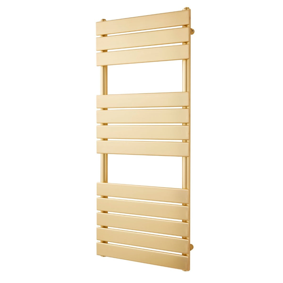 AST00356 - Astrala Mincio Towel Radiator in Brushed Brass - Coa Living