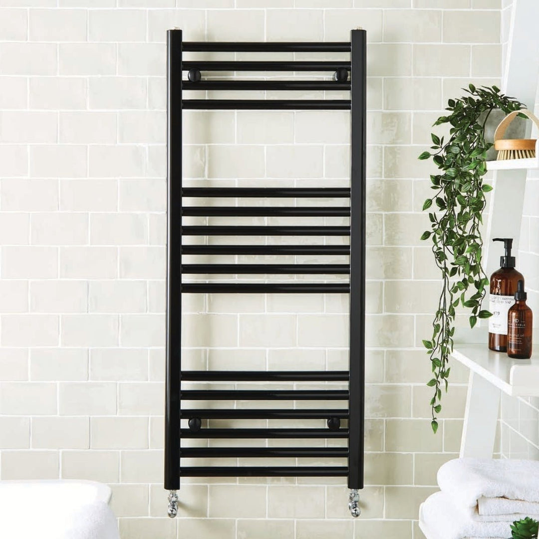 AST00361 - Astrala Misa 22mm Towel Radiator in Black - Coa Living