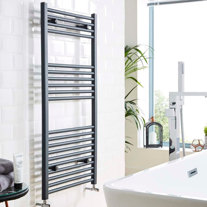 AST00373 - Astrala Misa 22mm Towel Radiator in Anthracite - Coa Living