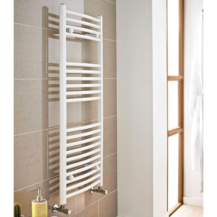 AST00385 - Astrala Misa 22mm Towel Radiator in White - Coa Living