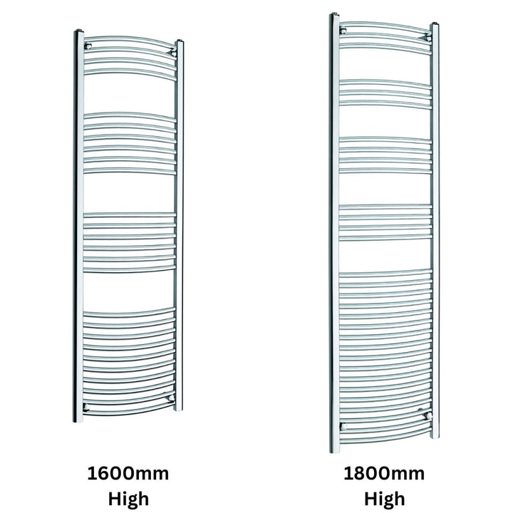 AST00421 - Astrala Misa 22mm Towel Radiator in Chrome - Coa Living