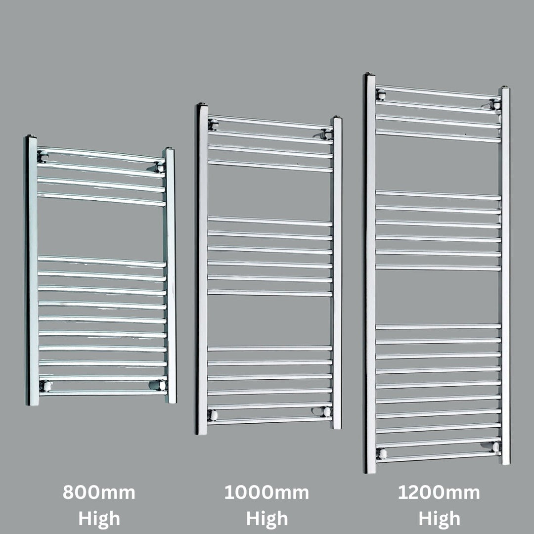 AST00421 - Astrala Misa 22mm Towel Radiator in Chrome - Coa Living