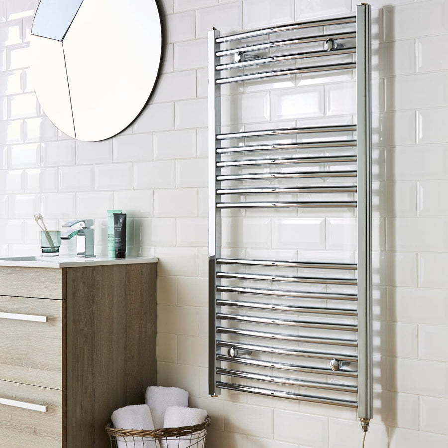 AST00499 - Astrala Electric Towel Radiator in Chrome - Coa Living