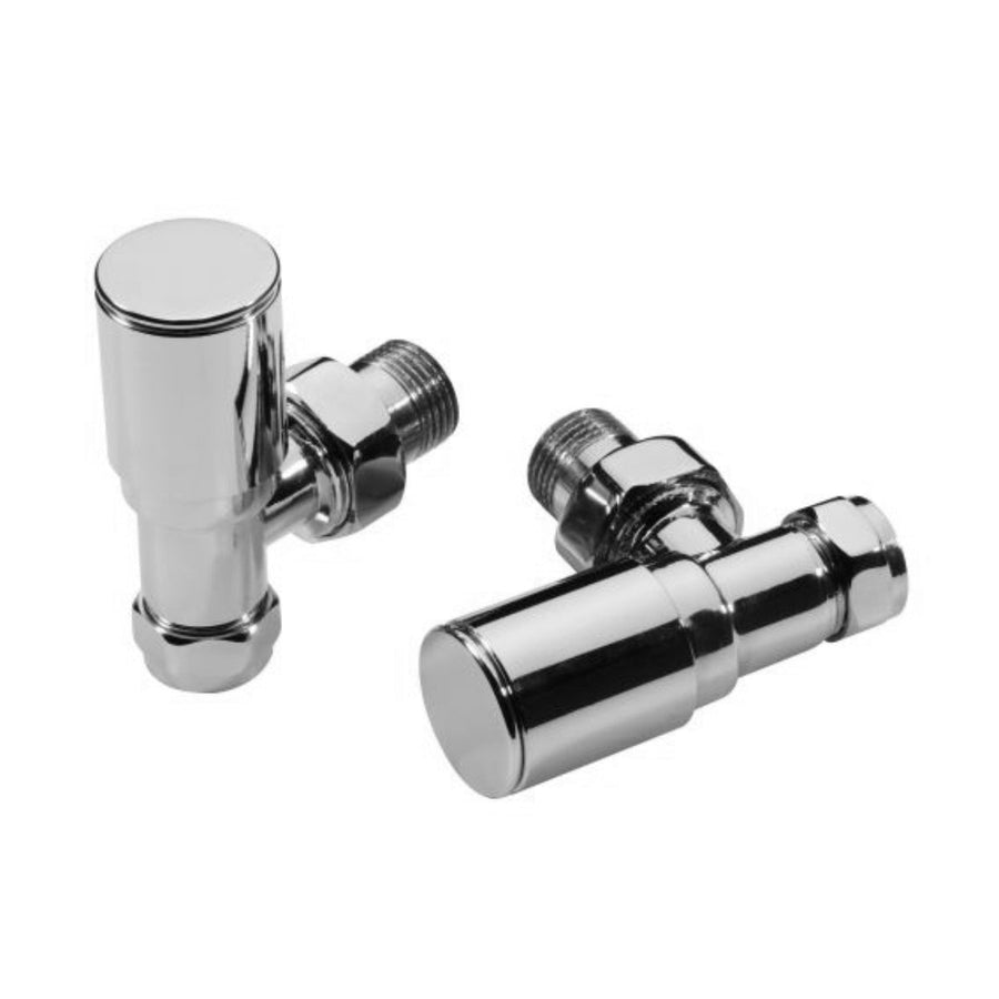 AST00559 - Astrala Angled Manual Radiator Valves in Chrome - Coa Living