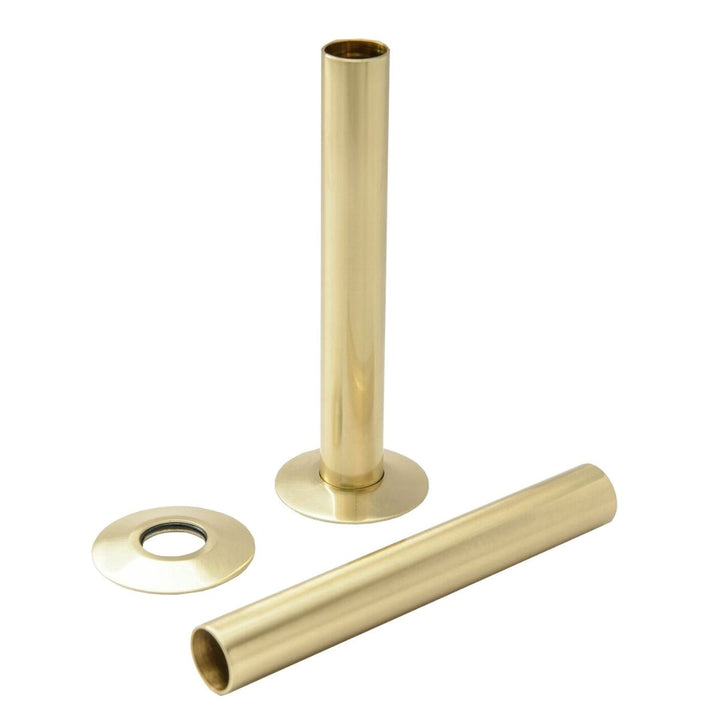 AST00601 - Astrala 15mm Pipes & Rosettes in Brass - Coa Living