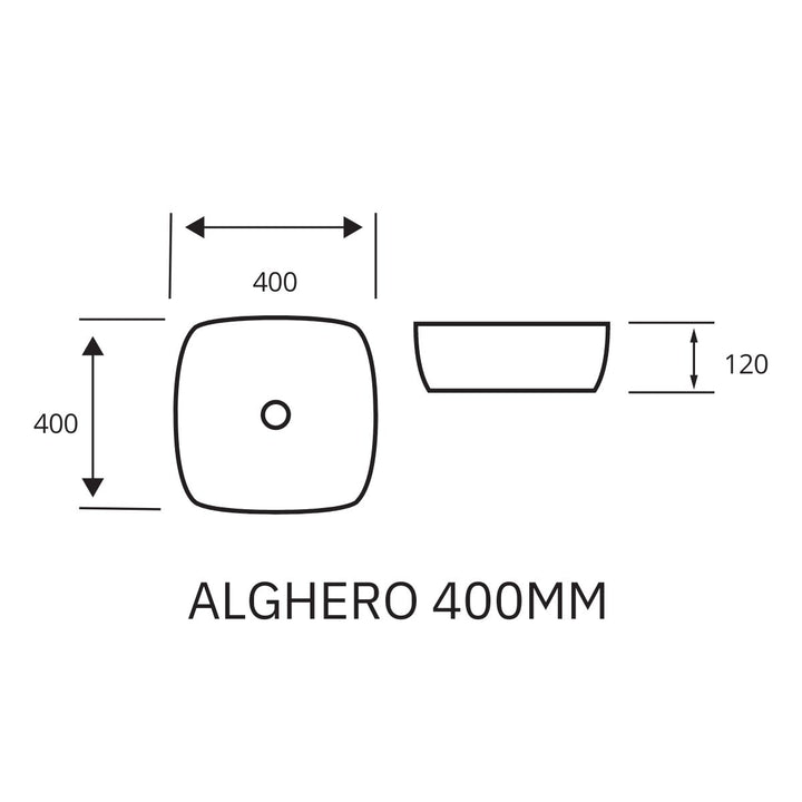 AST00631 - Astrala Alghero Countertop Basin - Coa Living