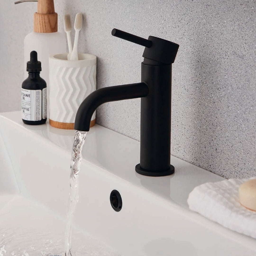 AST00636 - Astrala Arezzo Mono Basin Mixer in Matt Black - Coa Living