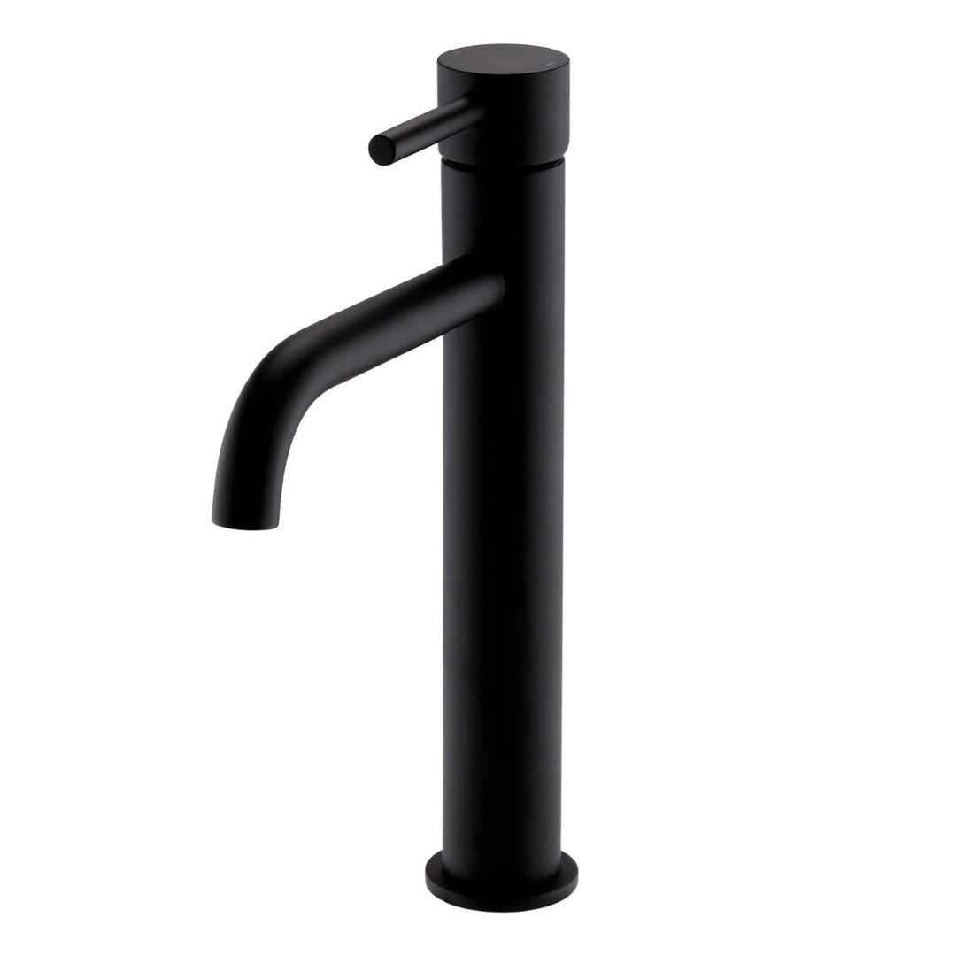 AST00637 - Astrala Arezzo Tall Mono Basin Mixer in Matt Black - Coa Living