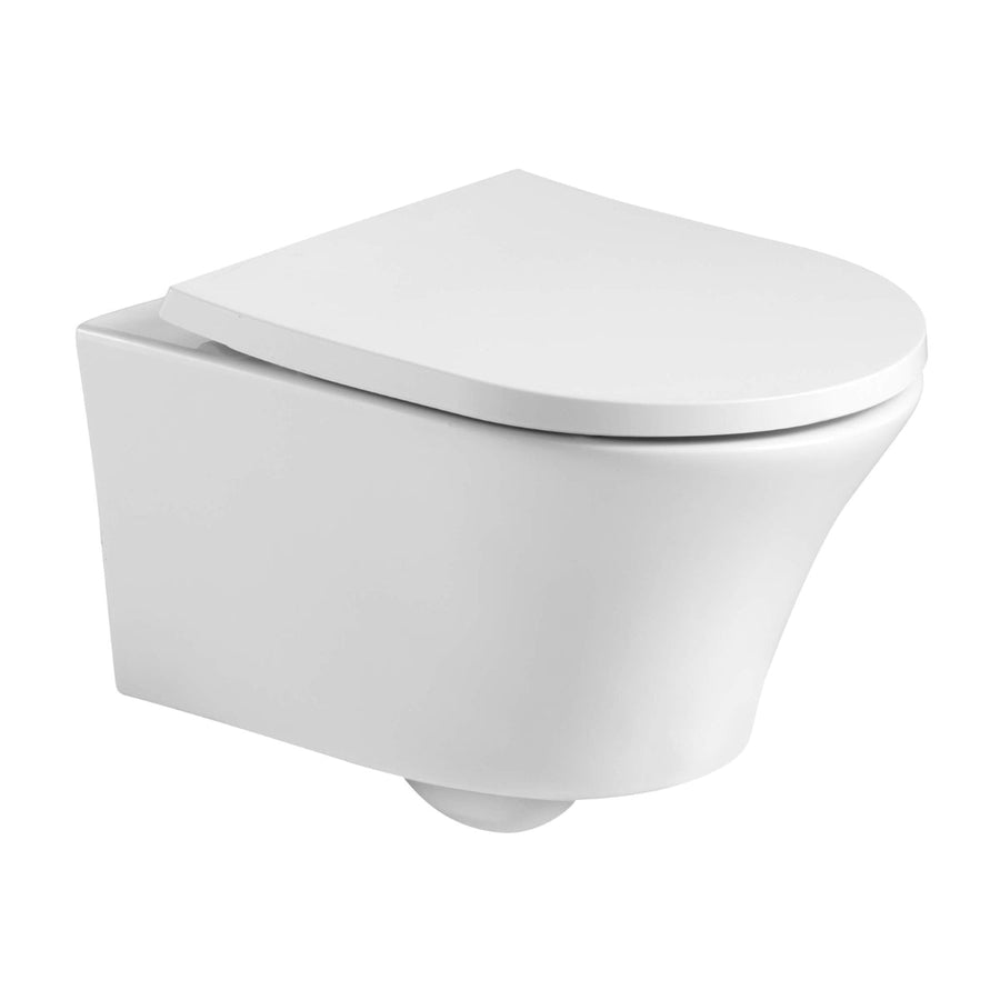 '- Astrala Matera Rimless Wall Hung Toilet - Coa Living