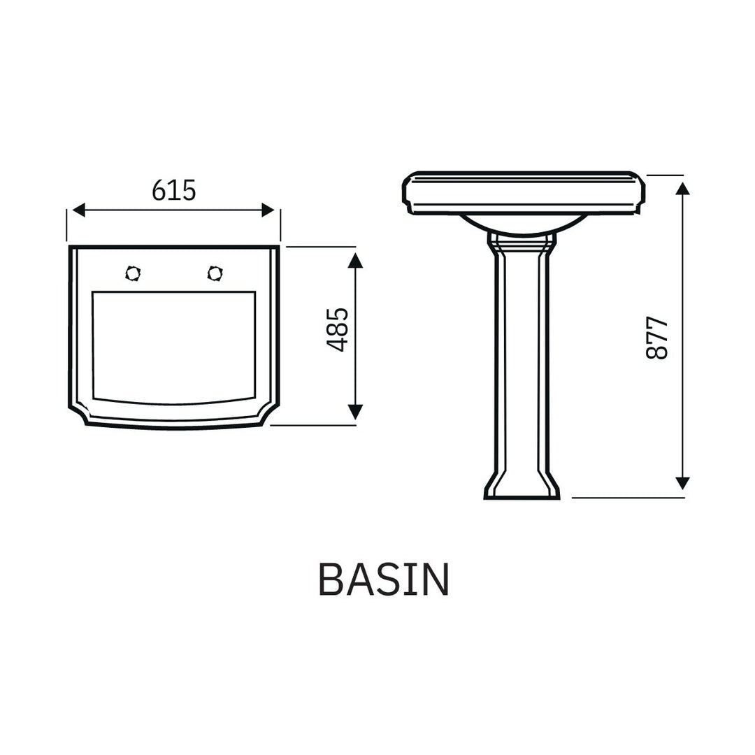 '- Astrala Ravello Wash Basin - Coa Living