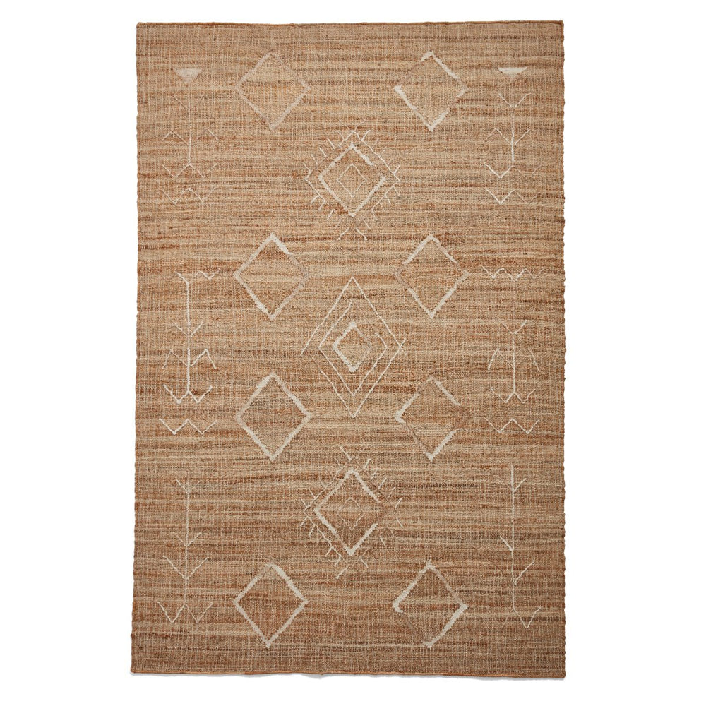 BAZ24831NAT1217 - Bazaar Flatweave Jute 24831 Hand Woven Rug - Coa Living