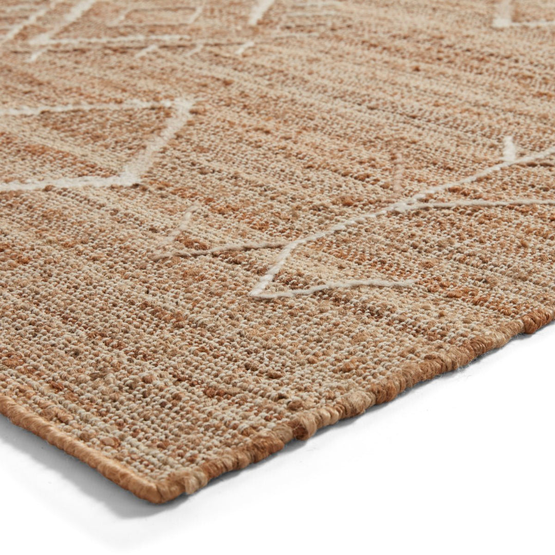 BAZ24831NAT1217 - Bazaar Flatweave Jute 24831 Hand Woven Rug - Coa Living